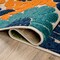 World Rug Gallery Almeria Modern Floral Flowers Indoor/Outdoor Runner Rug 2' x 7' Multi 8016MULTI2X7 - alternate 2